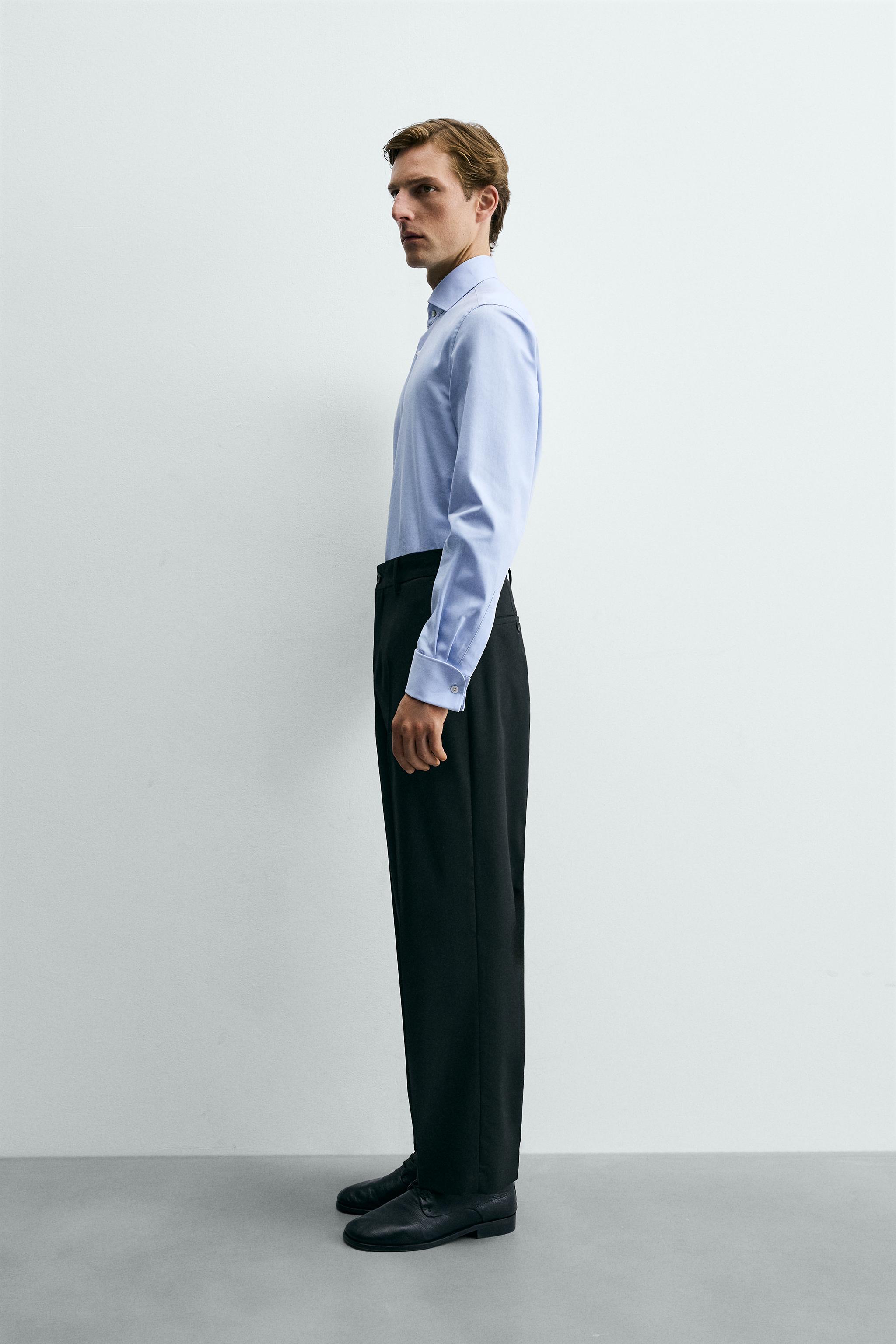 SLIM FIT FRENCH CUFF SHIRT